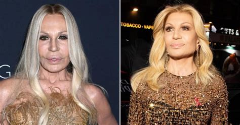 donatella Versace new face